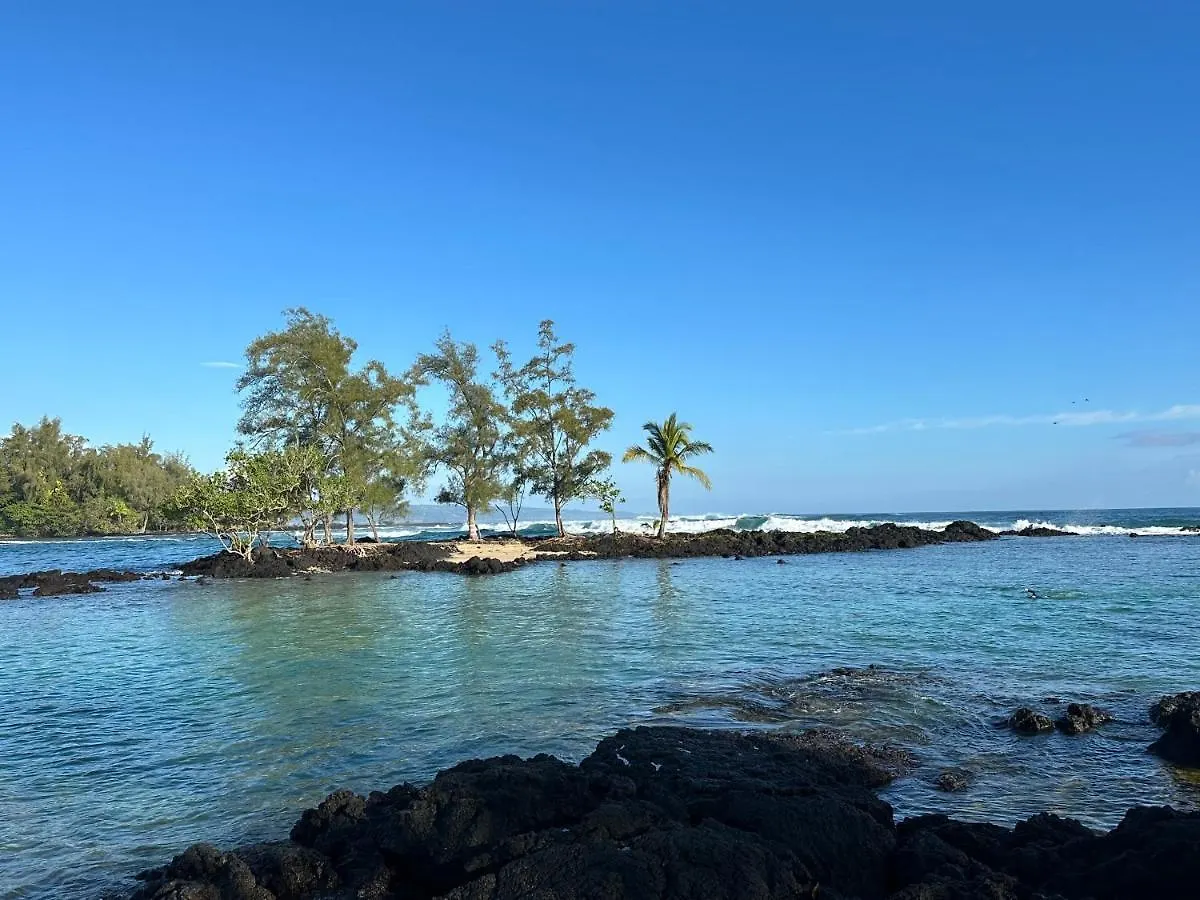 Direct Oceanfront Mauna Loa Shores Honu Elua #508 Next To Carlsmith Beach Park, Hilo Hi