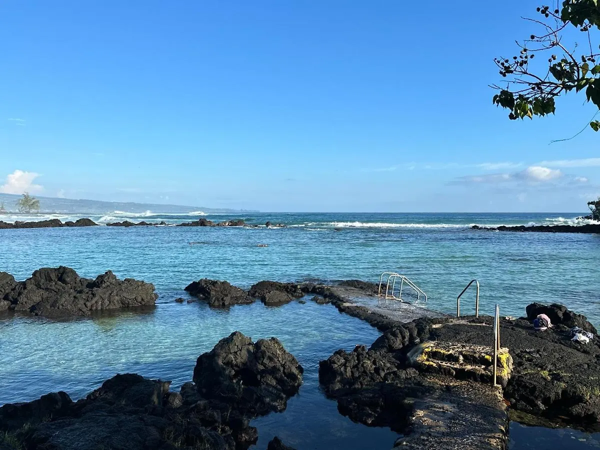 Direct Oceanfront Mauna Loa Shores Honu Elua #508 Next To Carlsmith Beach Park, Hilo Hi 0*,  米国