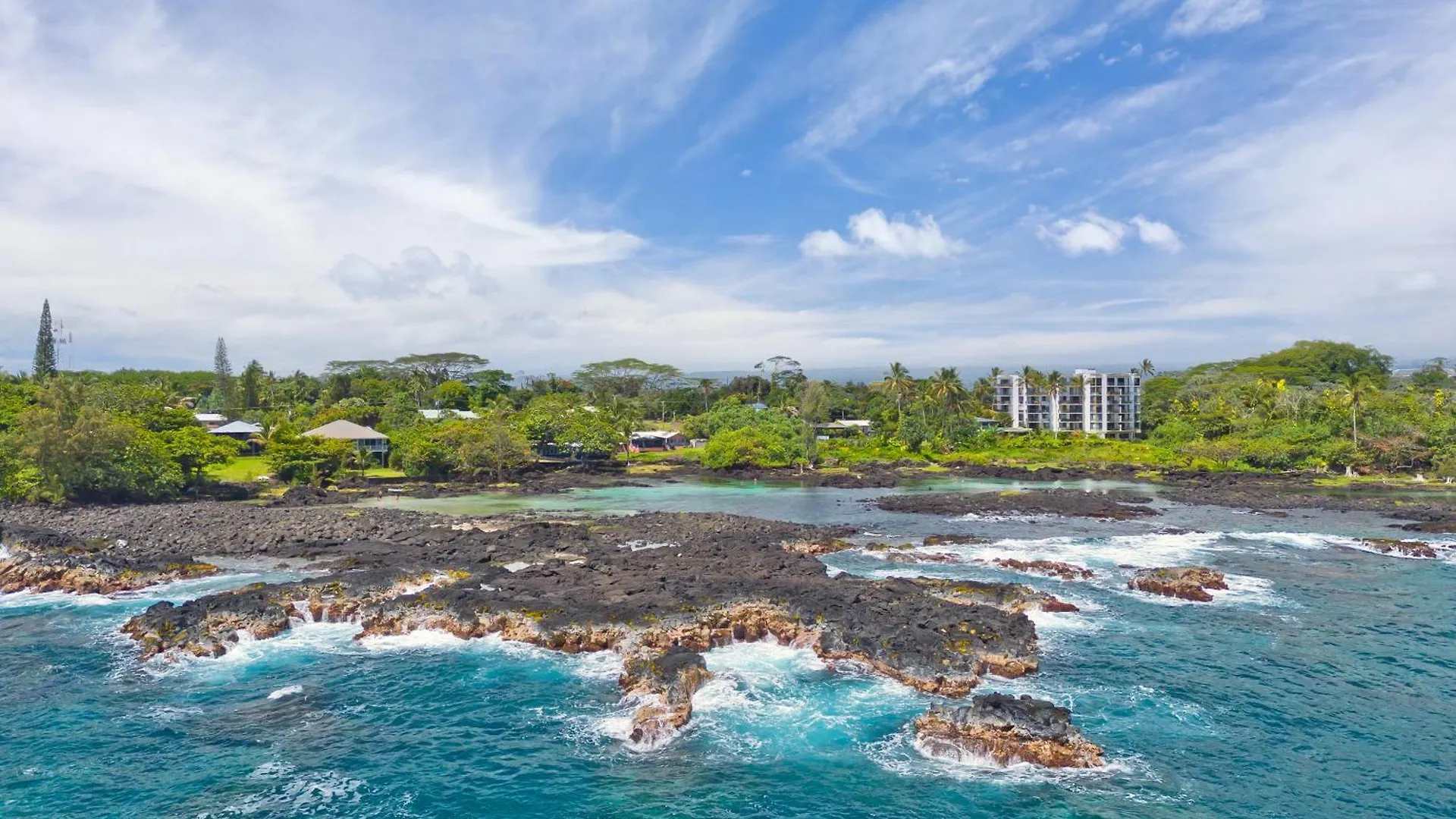アパート Direct Oceanfront Mauna Loa Shores Honu Elua #508 Next To Carlsmith Beach Park, Hilo Hi