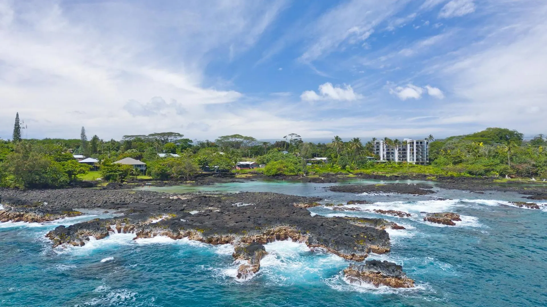 Direct Oceanfront Mauna Loa Shores Honu Elua #508 Next To Carlsmith Beach Park, Hilo Hi USA