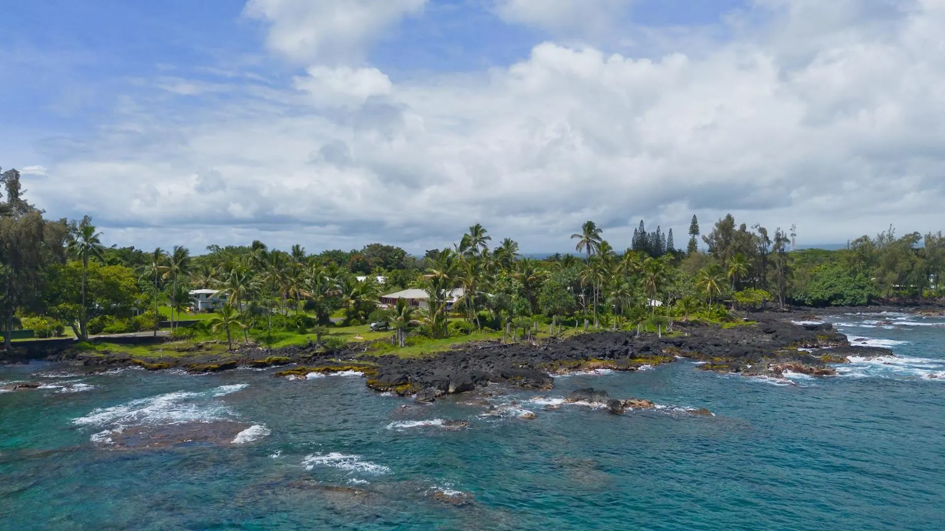 Direct Oceanfront Mauna Loa Shores Honu Elua #508 Next To Carlsmith Beach Park, Hilo Hi